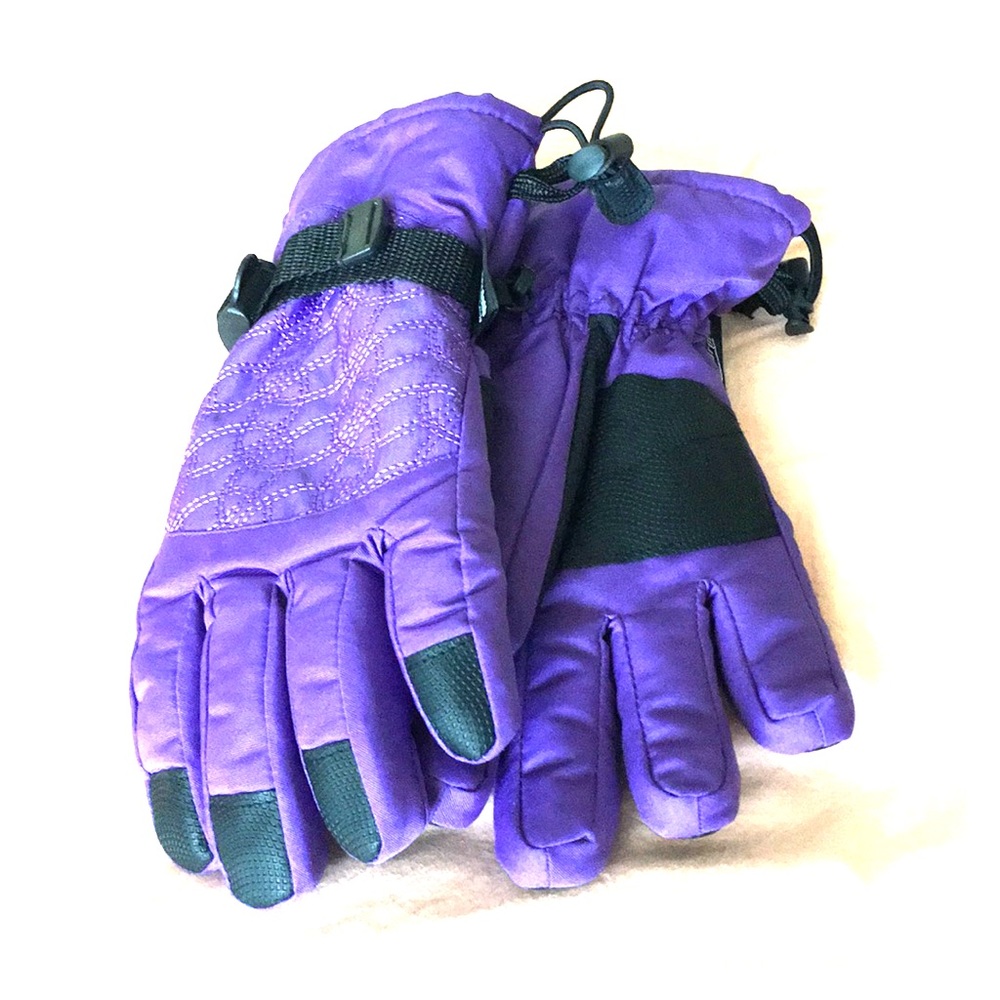 Thinsulate Waterproof Gloves Small PURPLE